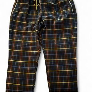Fashion Nova Men's Plaid Pants - Multicolor